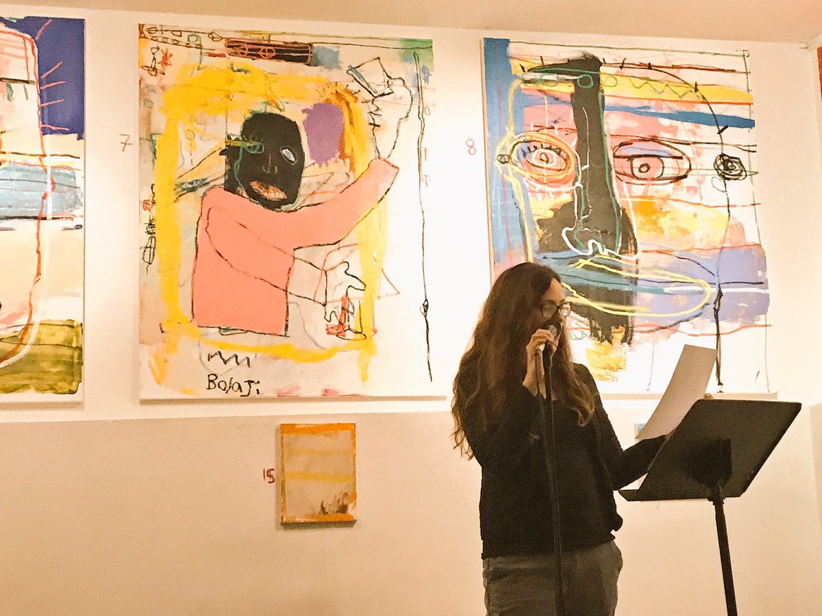 "...the energy of collapse." @HellsBellsworth at EMPIRE Reading Series by <a href="/Phantom_Books/">Phantom Books</a> co-hosted w/ #EARSHOT