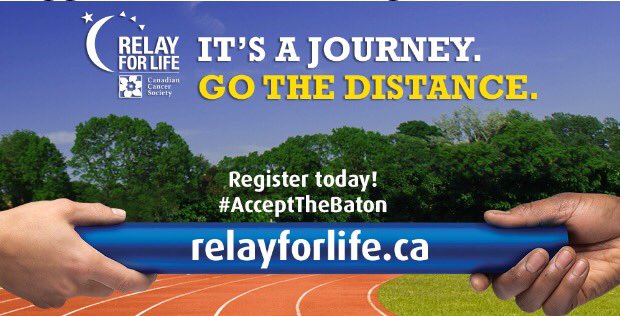 RFLtricities's tweet photo. “The stem cell transplant I underwent as part of my treatment was a result of research funded by the @cancersociety.” – Carrie #WhyIRelay https://t.co/Gydp4kETEC