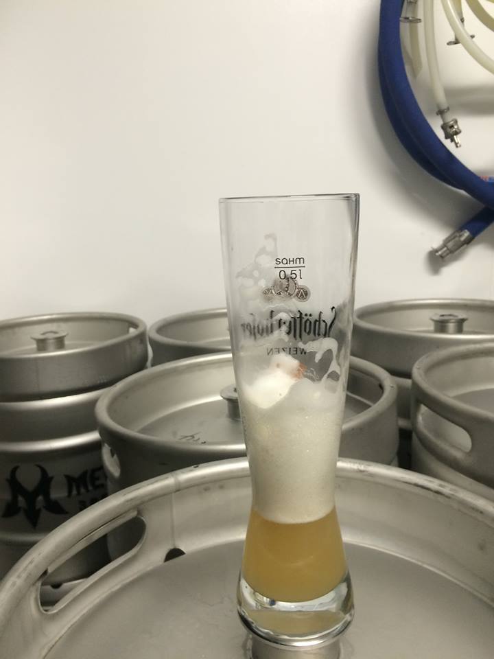 The Wheat Beer is tasting great!