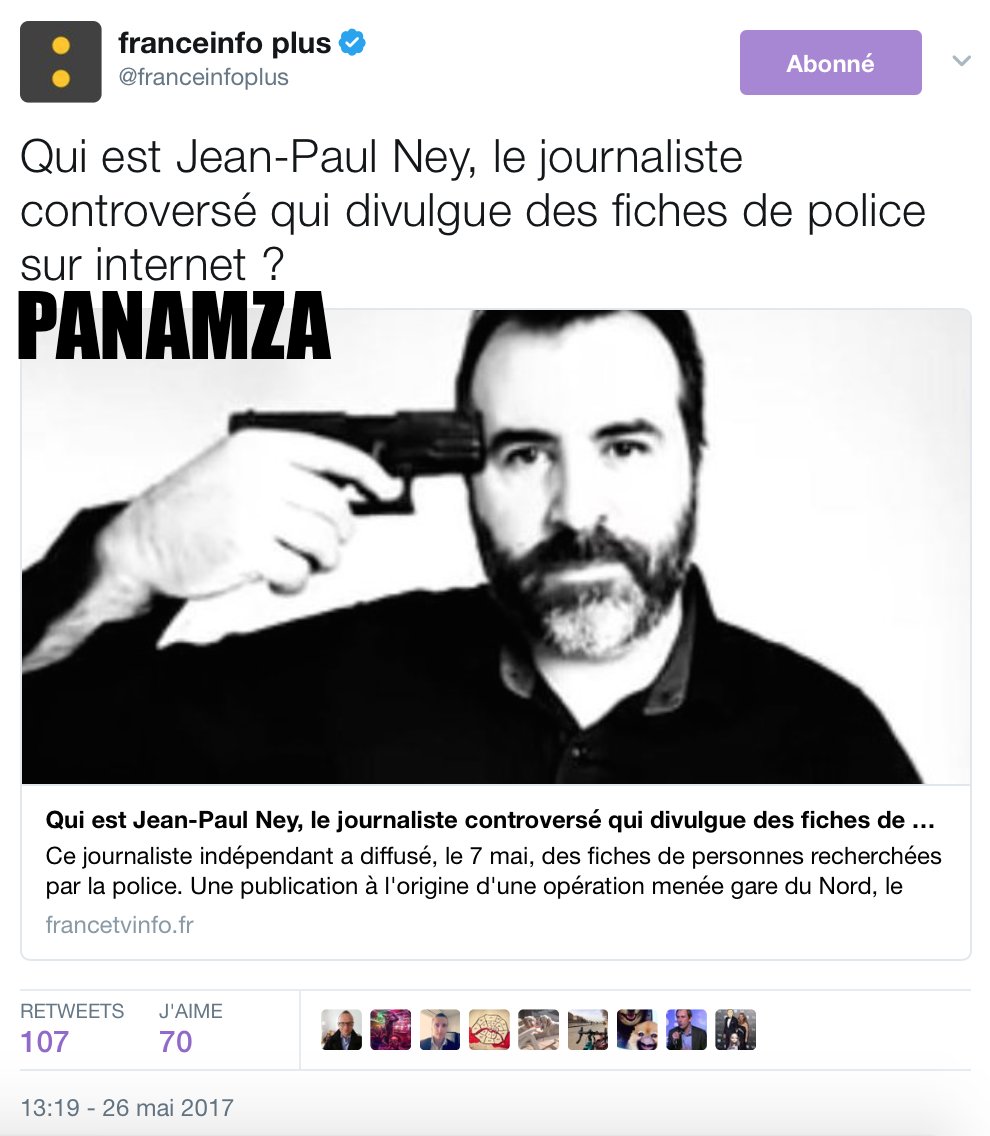 Désinformation : selon France Télévisions, Panamza est un 