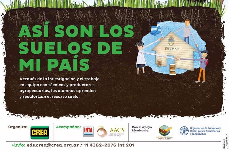 crea_arg's tweet photo. Comenzó el proyecto educativo ¡Así son los suelos de mi País!
#ElSueloEsVida @movimiento_crea  @intaargentina @AACSuelo @FAOArgentina https://t.co/zuzLhAAFXb