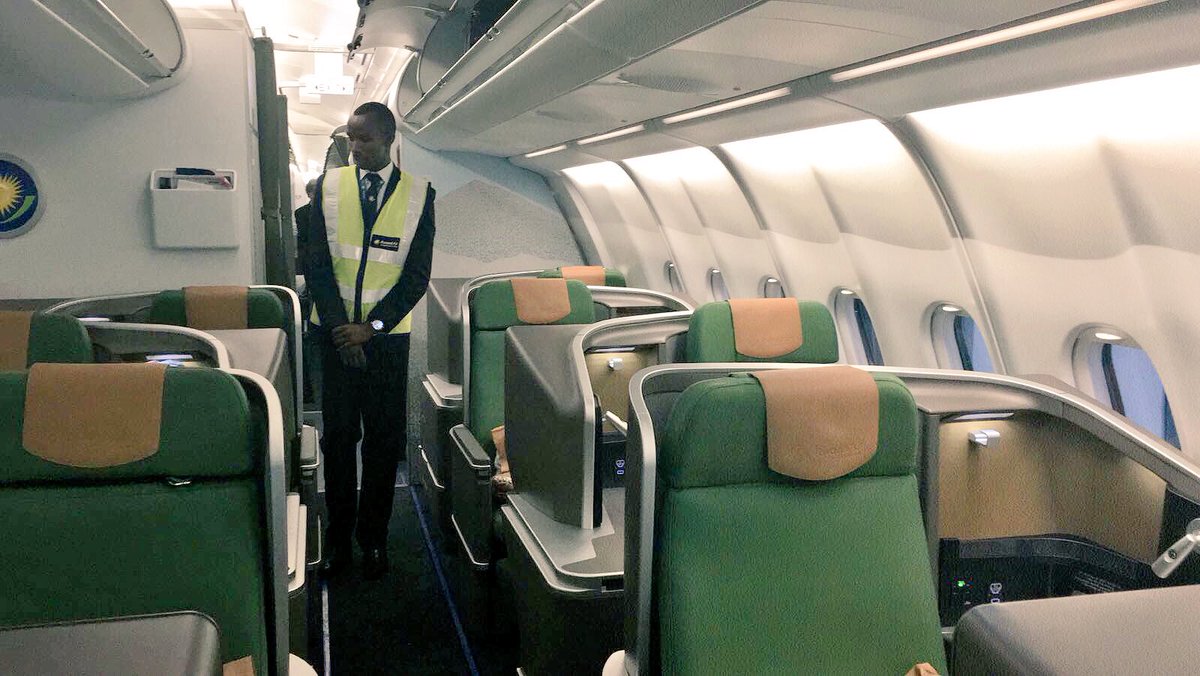 RwandaInUK's tweet photo. Some of the guests welcoming #Umurage to London got to tour the state-of-the-art @Airbus A330-300 aircraft. #KGLLGW #Aviation #FlyRwandAirUK https://t.co/cLOzNefD7O