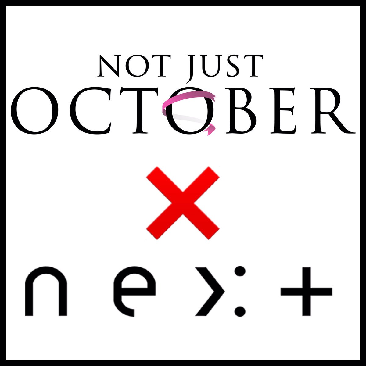 notjustoctober's tweet photo. Head over to @ruleofnext Akron NOW and grab a #GreaterThanBand! #OINE, let's show the world. 💕 https://t.co/TQMifPPP56