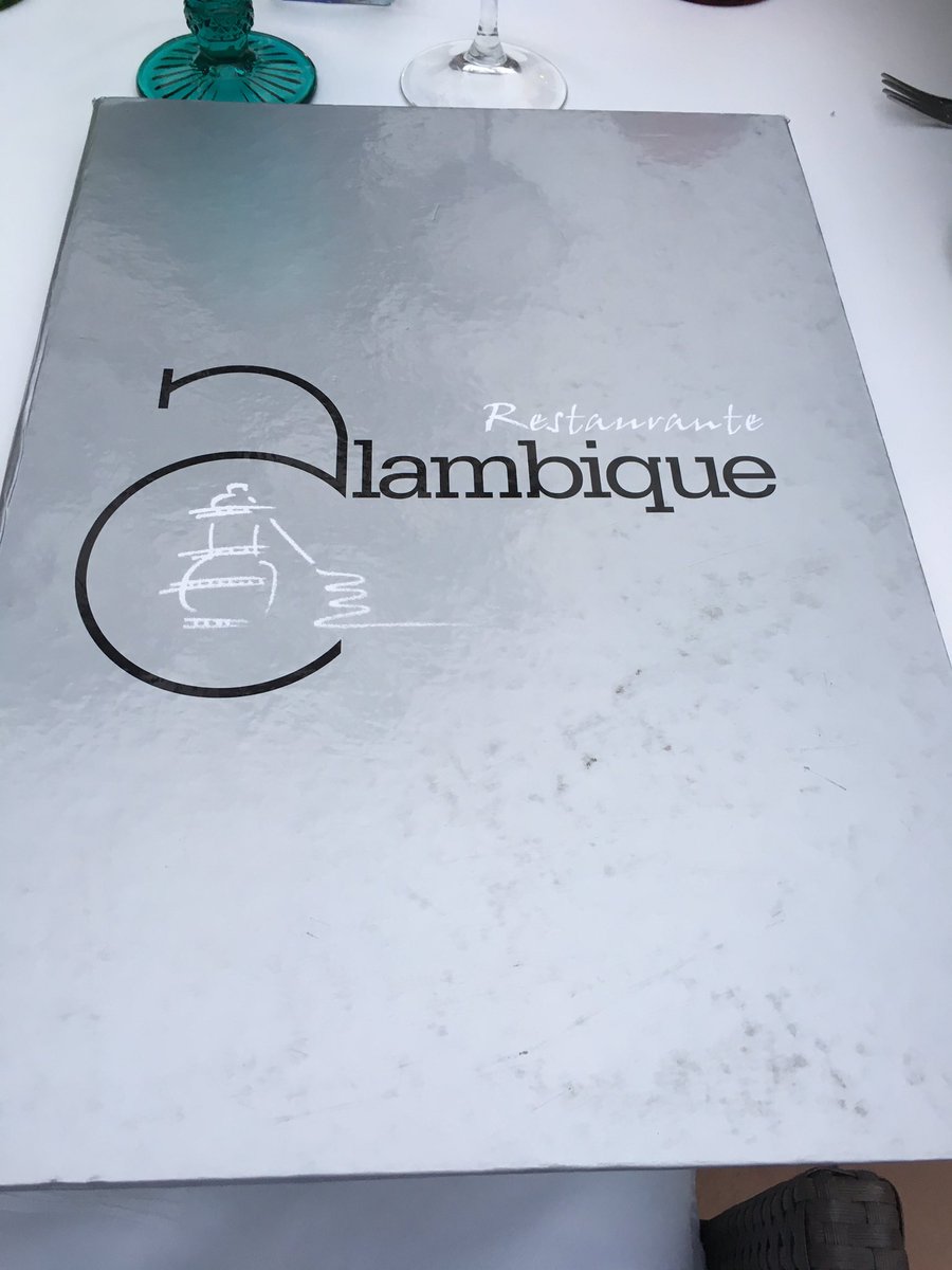 Fab meal here tonight for my wife's 50th birthday! <a href="/achrisevans/">Chris Evans</a> #alambique #chrisevans #birthday #50