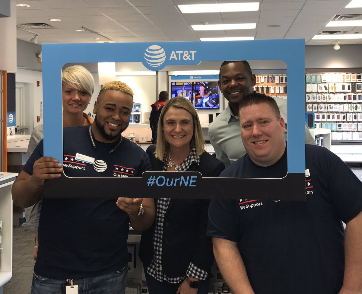 Great visit with Team Hanover today!  #OurNE. #lifeatatt