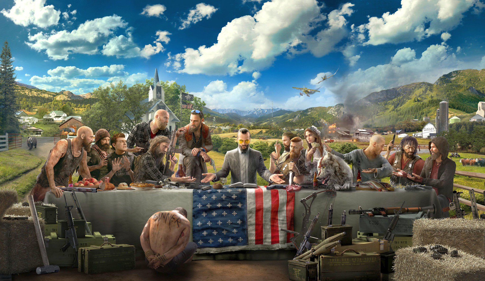 Far Cry 5 Character Trailers & Artwork Revealed