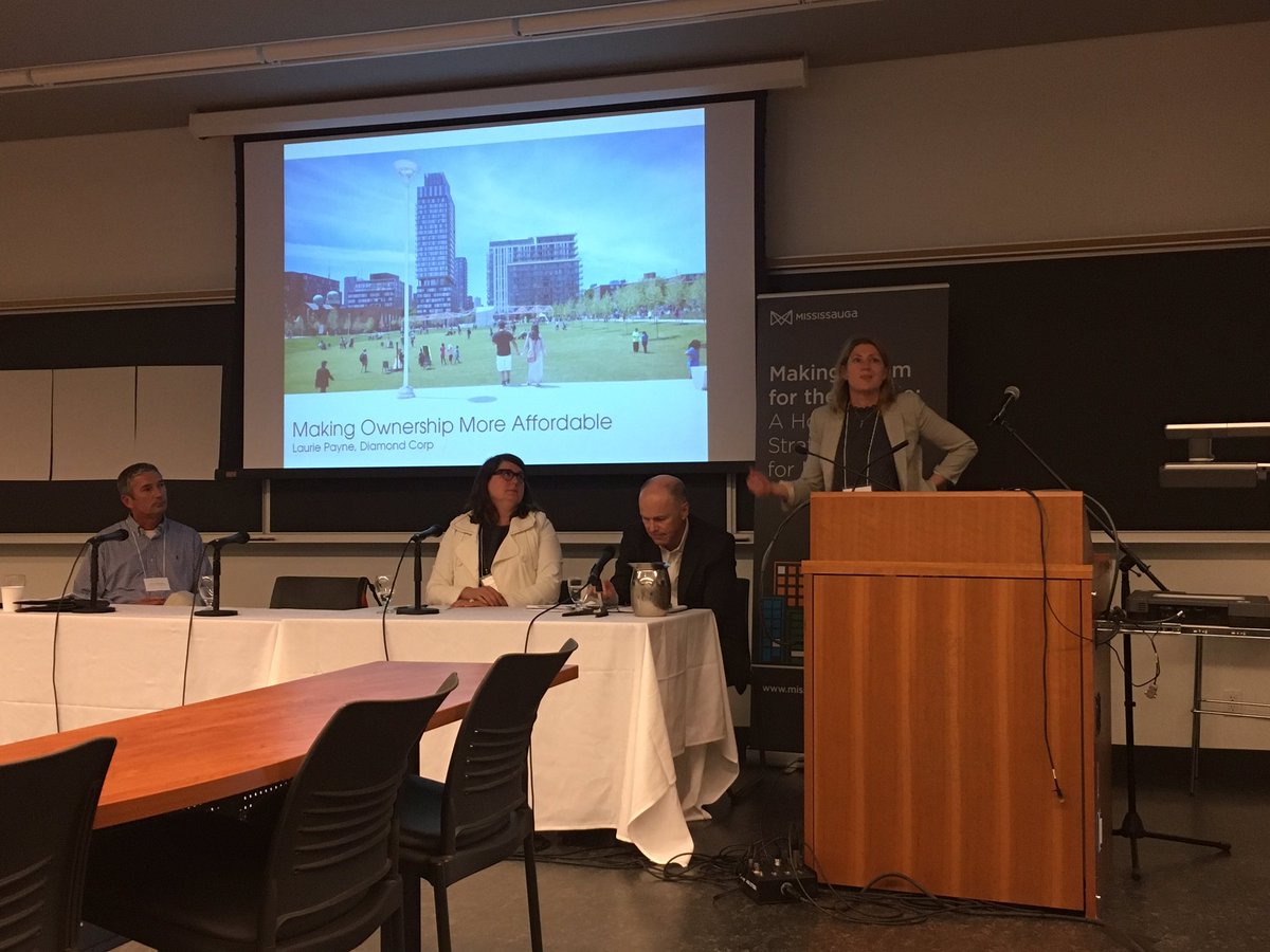 The incredible Laurie Payne sharing her thoughts and experiences with making housing ownership more affordable #MakingRoomForTheMiddle