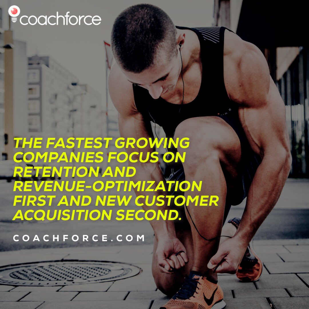 coachforce_com's tweet image. Converting an existing customer to buy again is 60-70% while the likelihood of converting a new prospect to buy is only 5-20%. #growth