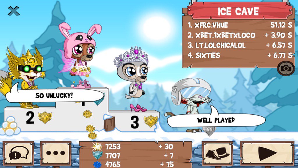 Rihlate_FRA's tweet image. I just beat a golden fox! #funrun2 #1XBETXLOCO #lolchicalol #sixties