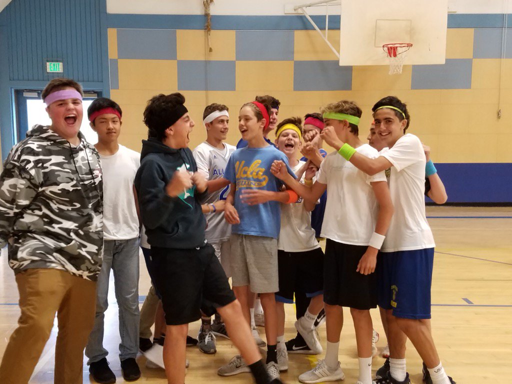 CrockerVikings's tweet photo. The Student vs Teacher Dodgeball game was a great spirit building activity for the school community. 👍 to @hsfrocks https://t.co/H8aSpUnedW