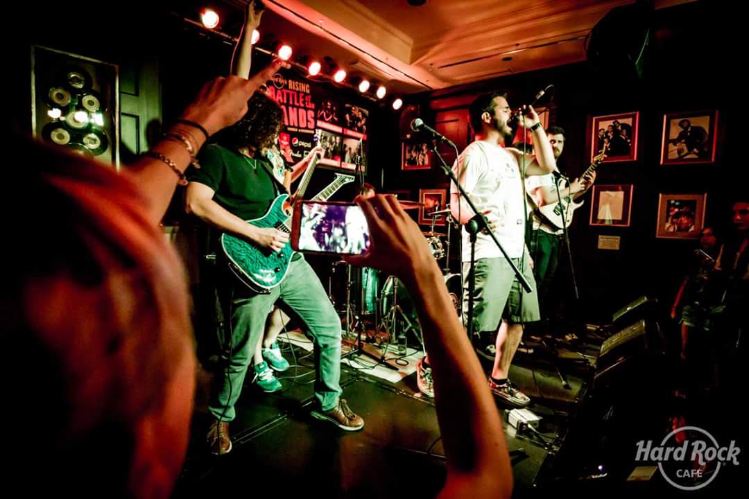 Brutal ayer la final del #HardRockRising en el @HardRockMadrid!!