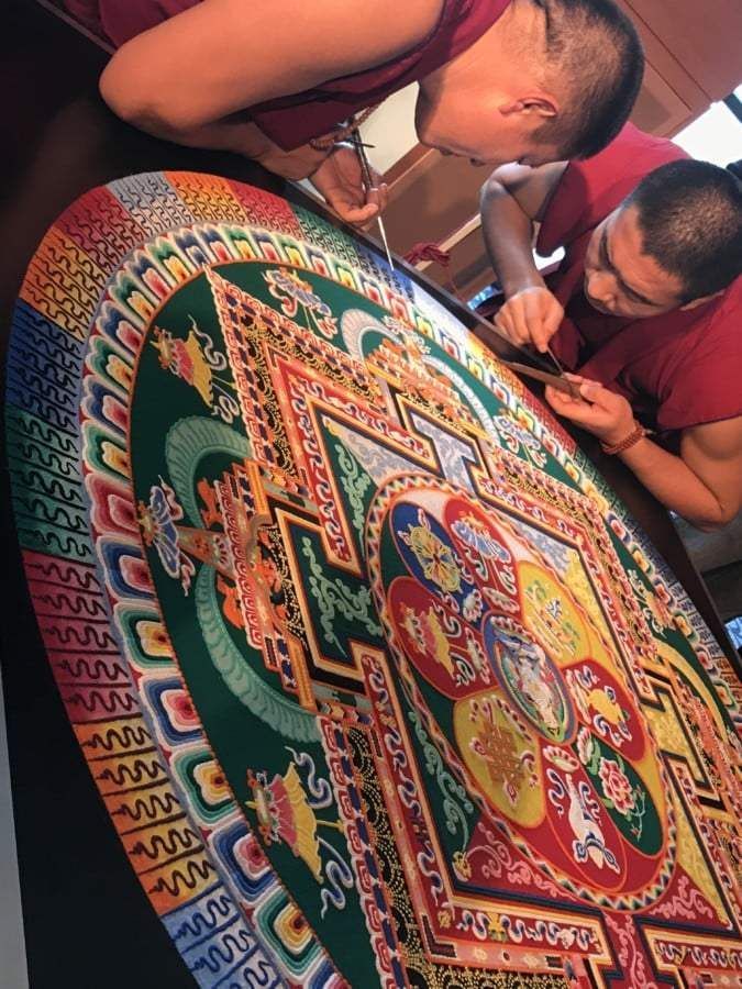 SaportaReport's tweet photo. A scene from Tibet at @emoryuniversity, from #SaportaReport series #SeenInATL
#Tibet #Emory #Atlanta #mandala #Saporta
Photo: Kelly Jordan https://t.co/FfullOu51h