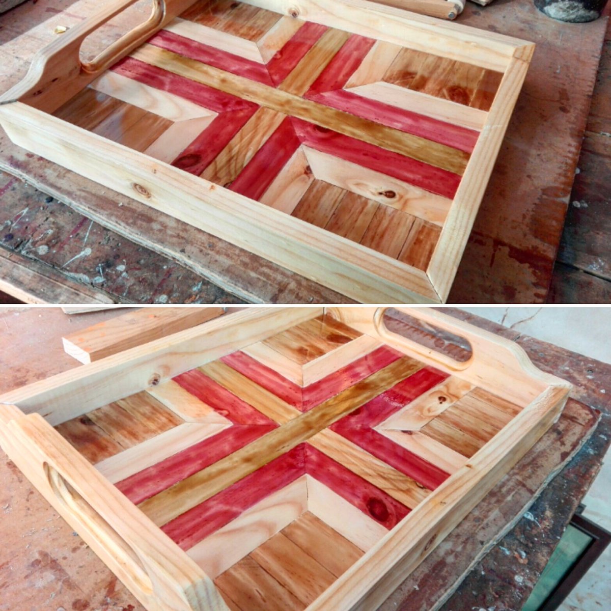 Rustico_Afta's tweet image. Preparando un nueva línea de bandejas recicladas #palets #pallets #Antofagasta #Woods.