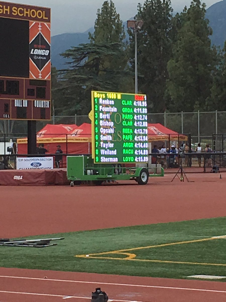 Solomon Fountain runs 4:11 to punch his ticket to State! 4th GO athlete to qualify today! #worlddomination