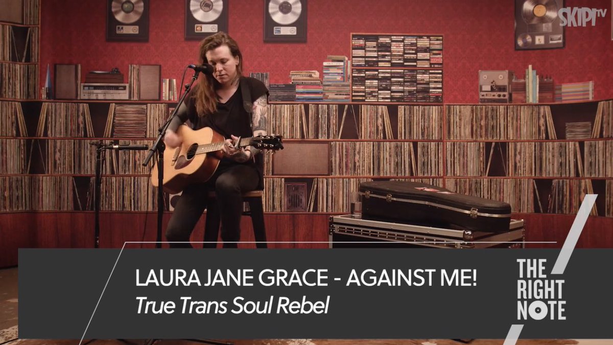 The incredible @LauraJaneGrace of <a href="/againstme/">Against Me!</a> graced us with her presence&amp;this amazing performance. Watch it here skipi.tv/laura-jane-gra…