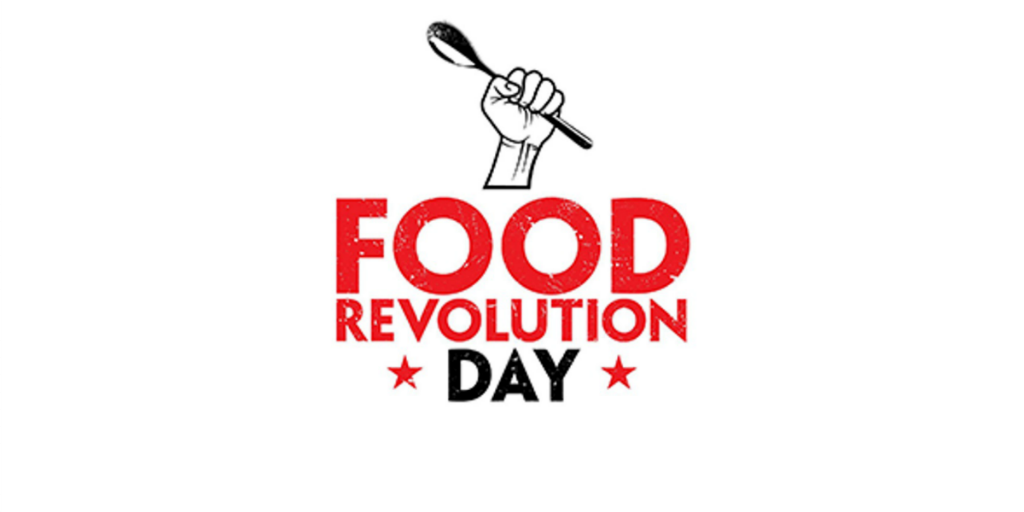 CityKitchener's tweet photo. TOMORROW: Join us for #FoodRevolutionDay at #KitchenerMarket – cooking demos, crafts, vendors, prizes &amp; more. https://t.co/Qw5jv1cqvo https://t.co/5HMnkkxUu2