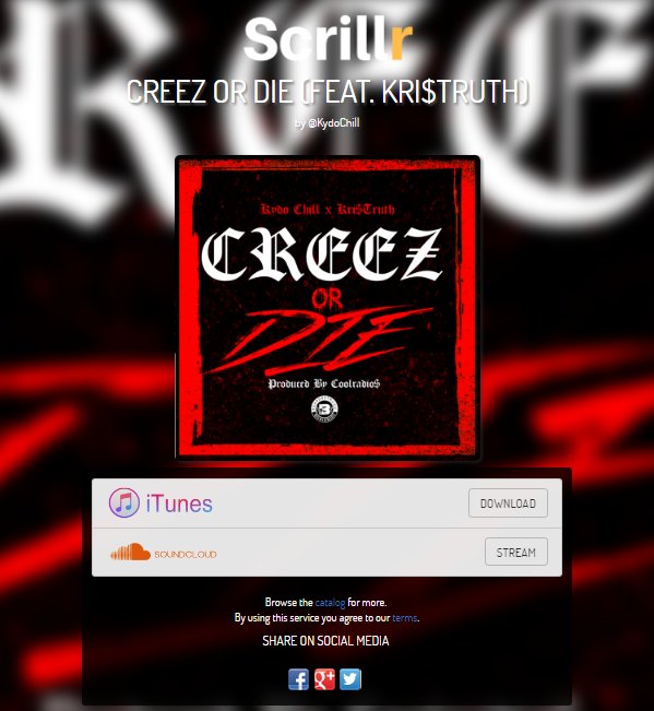 scrill_la's tweet photo. @KydoChill - Creez Or Die (feat. Kri$Truth) | (#StreamingLinks) @Scrillr https://t.co/cYc2w24JbL https://t.co/OEQq9phFon