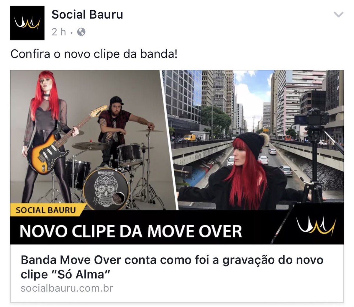 Saiu no Social Bauru! 🎥🎶 Assista Só Alma!
youtu.be/OoSaiDdFE2U
