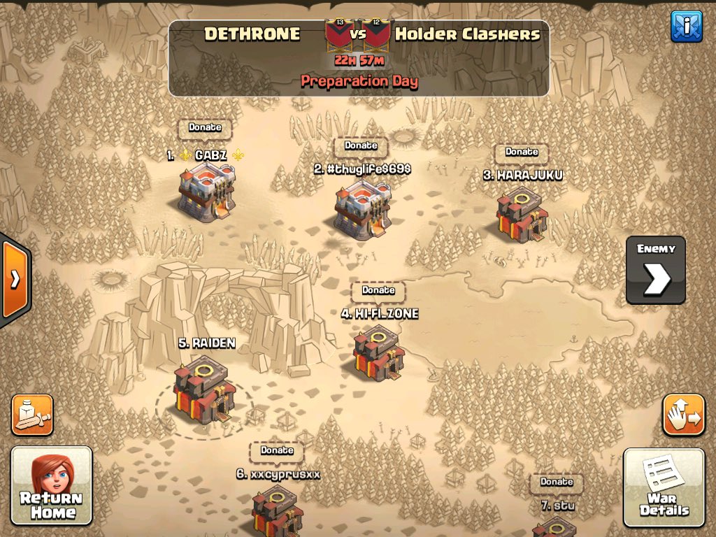GL <a href="/HolderClashers/">Holder Clashers</a> 🍻 #CoCPotluck #ClashOfClans