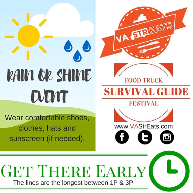 VAStrEats's tweet photo. Get ready for #VAStrEatsFest at #PotomacMills Mall with our Survival Guide. https://t.co/WNdwIYAQq9 https://t.co/9F57k7bm5S