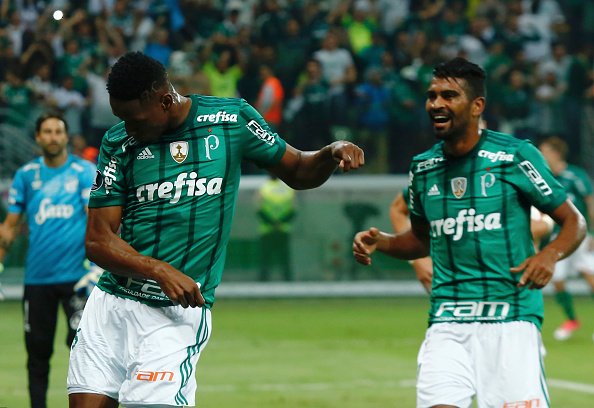 Goles_Colombia's tweet photo. Yerry Mina se reportó en Palmeiras 3 Atl. Tucumán 1: https://t.co/gJEGIBqlZt  #GolesCO #YerryMina #CopaLibertadores https://t.co/JybilHFKyf