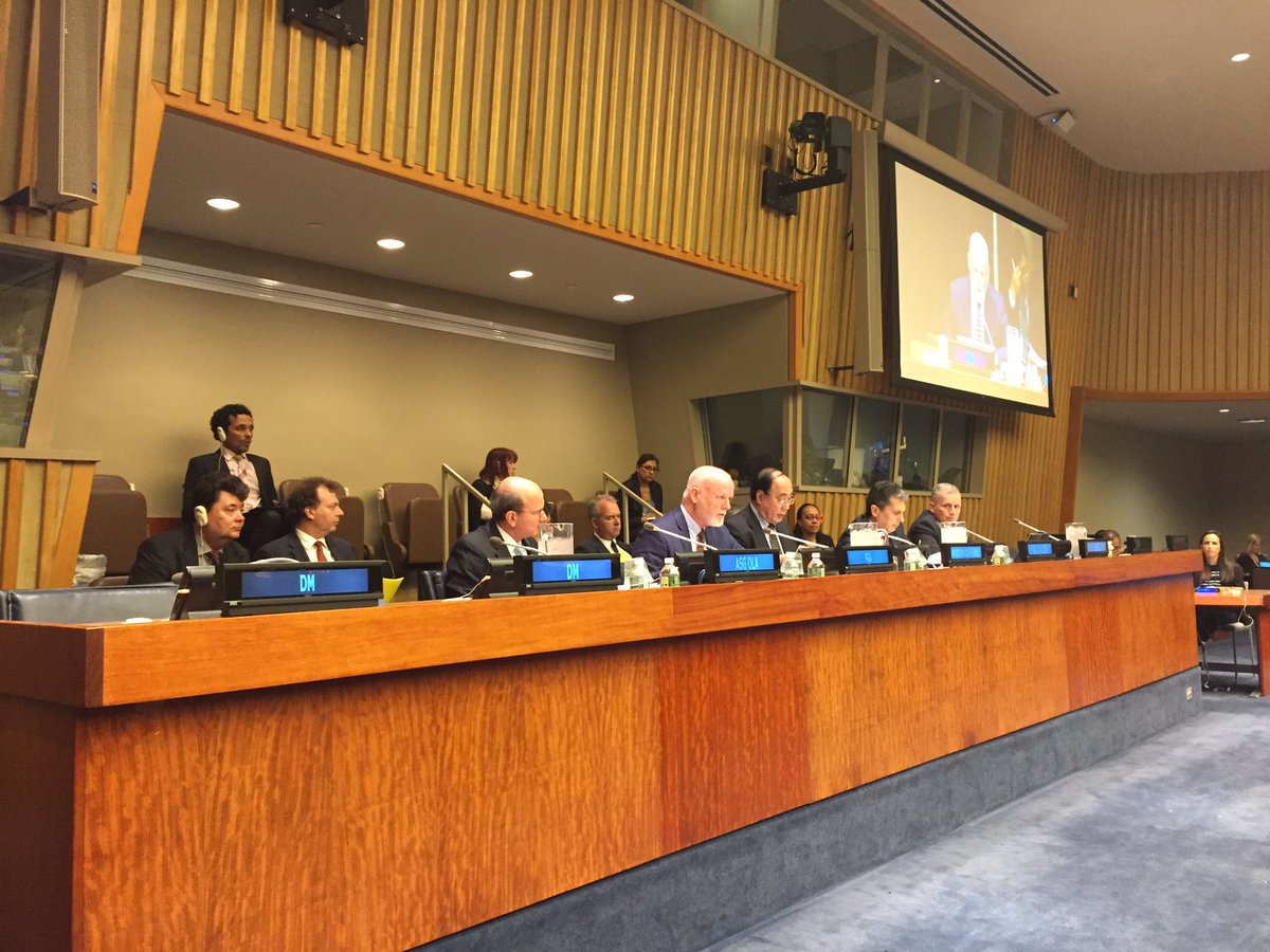UN_PGA's tweet photo. Briefing #UN Member States on logistics of the upcoming #Ocean Conference (UNHQ New York, 5-9 June) #SaveOurOcean https://t.co/w49Thsrb3s