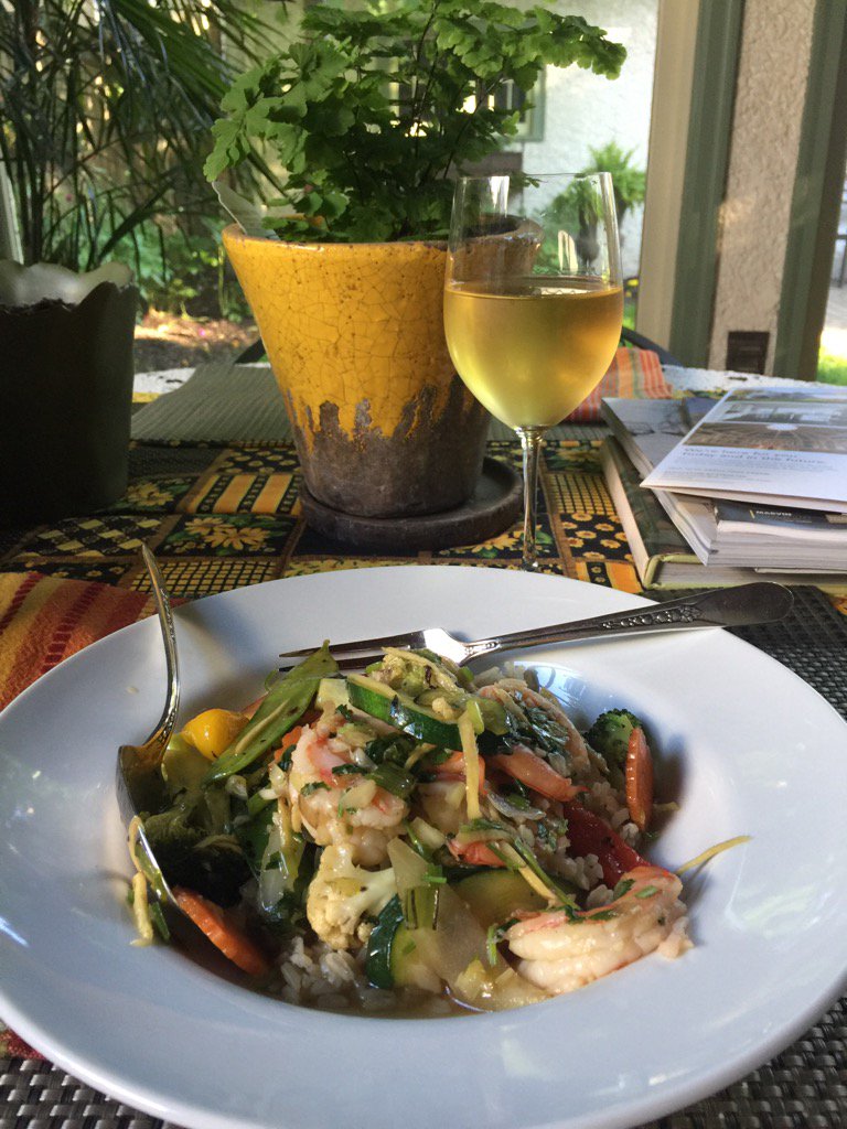 bakerannef's tweet photo. So nice to be back on my sunporch! https://t.co/bwgk0qs2SI