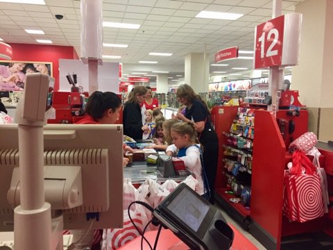 CSword5's tweet photo. Local Daisy Girl Scout Troop came shopping with us last night. Had a blast! #T1256 https://t.co/fDDaBctuM0