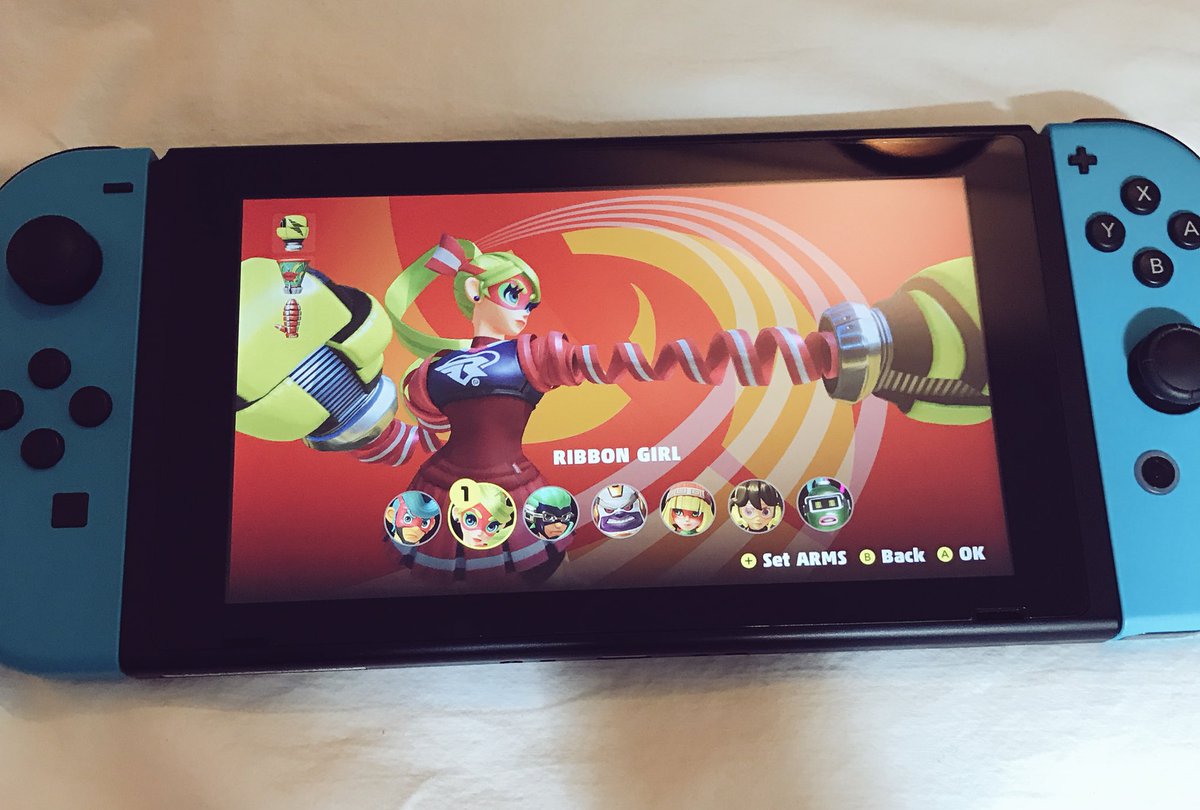 handheldmode's tweet image. It's time!!! #switch #nintendo #ARMS