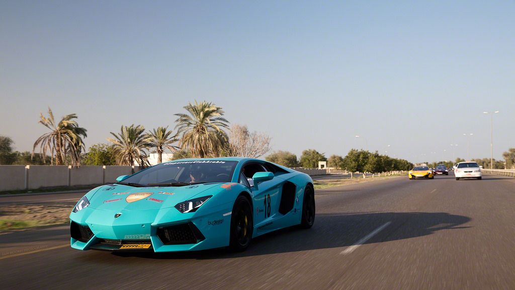Desert Run Aventador