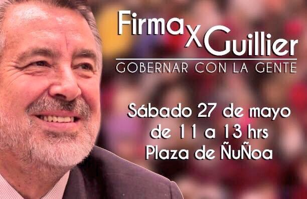 PPDNunoa's tweet photo. Mañana sábado acompáñanos a firmar por nuestro candidato @SenadorGuillier #GuillierPresidente #PPDconGuillier #FirmexGuillier https://t.co/kh5ngUz99L