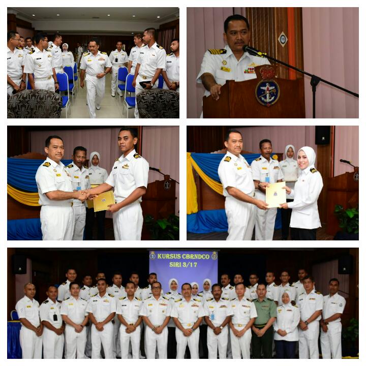 Sekitar Majlis Penutup Kursus CBRNDCO Siri 3/17 pada 26 Mei 17. #Kebanggaan #Kesiapsiagaan #NavyPride #NavyPeople @MPPL_TLDM <a href="/tldm_rasmi/">Royal Malaysian Navy</a>