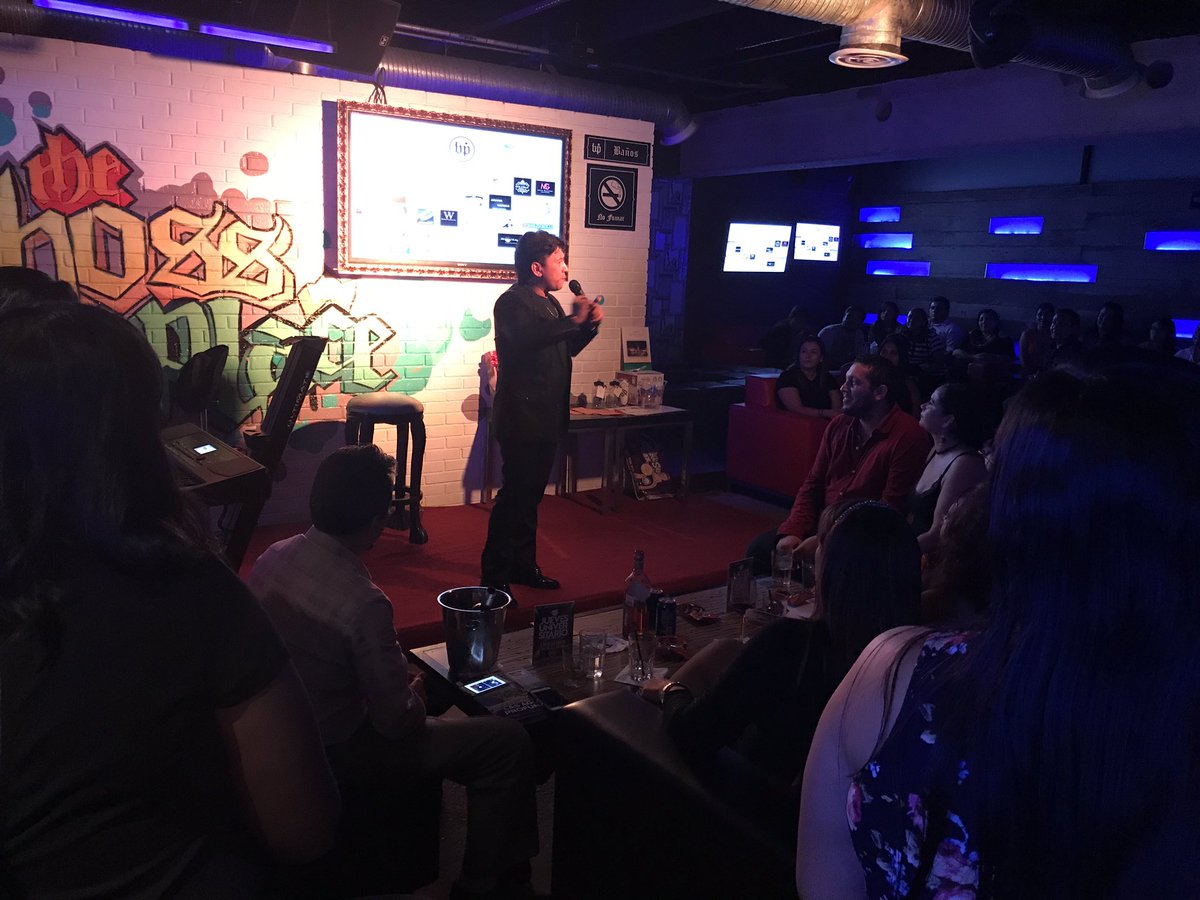 TheBossPlace's tweet image. Evento con causa con Pierre David de Parodiando en The Boss Place #ActitudBoss