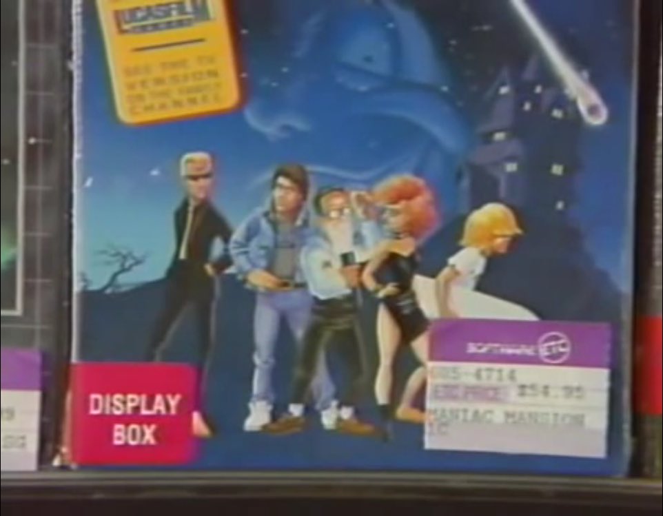 Maniac Mansion and Monkey Island both make cameos in the video. /cc  @grumpygamer  @TimOfLegend