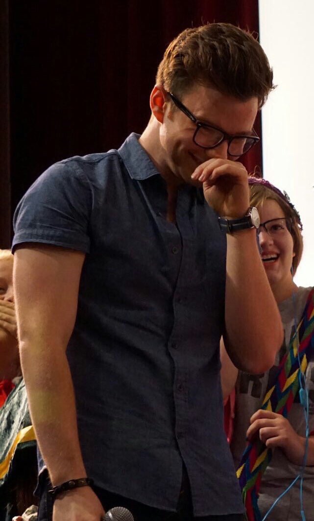 Happy birthday to my angel chris colfer! have an amazing day as you become a 27 year old! ilysm   