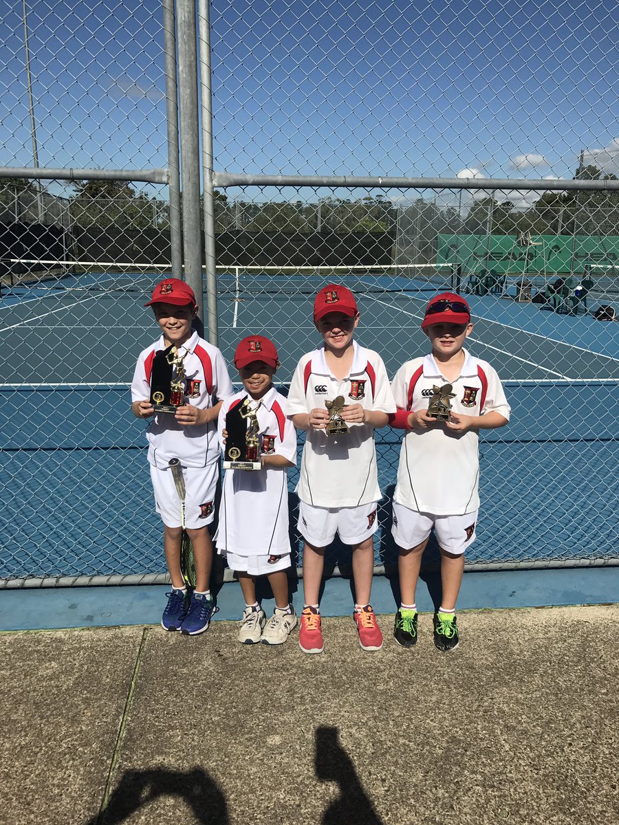 TerraceTennis's tweet photo. AMBI courts have been set alight today with some scorching tennis. YR5 &amp; 6/7 winners and runners up @TerraceSport #matevmate #competition https://t.co/YRIvPn4SVD