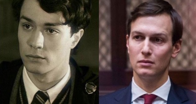ScienceArtivist's tweet photo. Anyone else see it? #TomRiddle #KushnerIsVoldemort @IndivisibleTeam https://t.co/5cqaSNJZCy