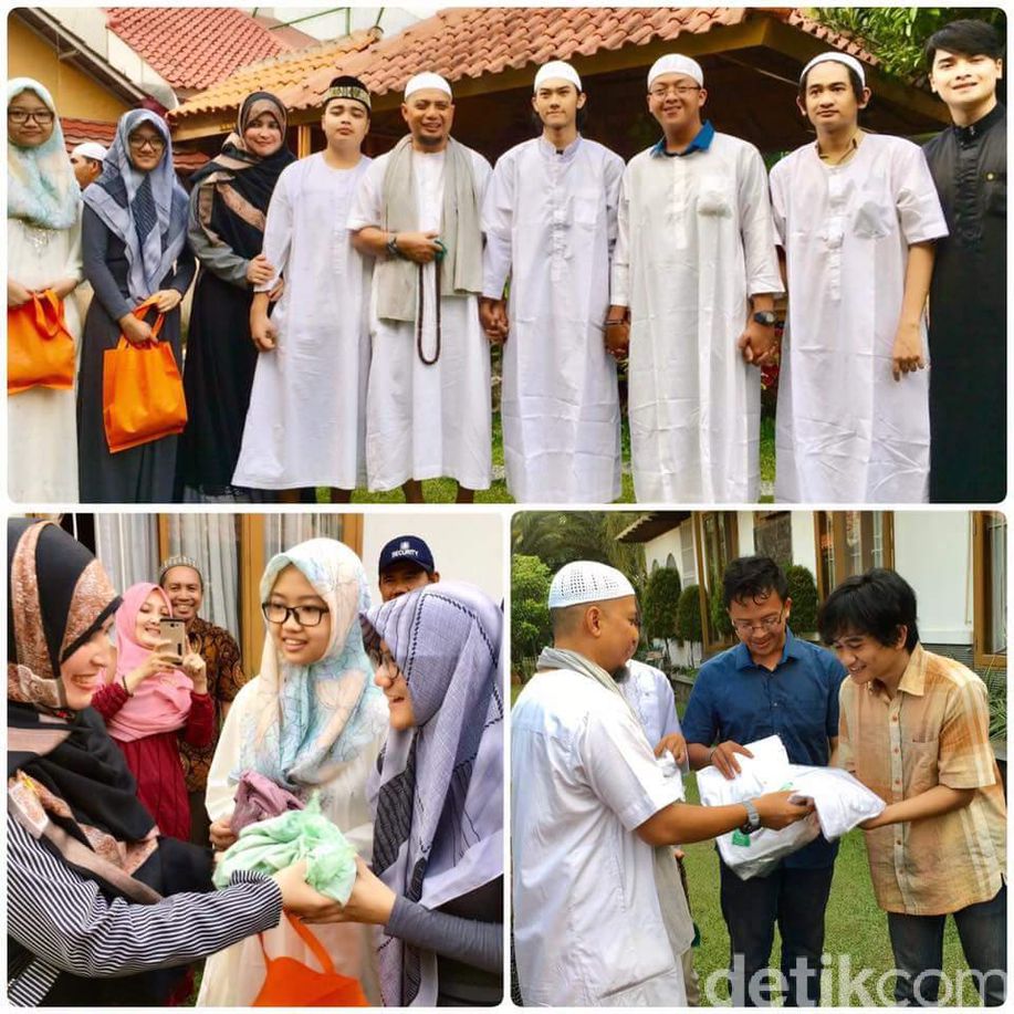 detikcom's tweet photo. Momen Arifin Ilham Bertemu Pembuat Parodi Video Poligami https://t.co/nkptgZXkOV https://t.co/p9Vwq1smKG