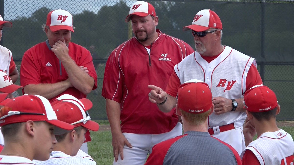 mzimmaro's tweet photo. VIDEO highlights: Mangene, RV silence Cherokee 6-0:
https://t.co/WL1bqmNun3 📽️⚾️ @RVRHS_Athletics @IronsTimmy @PollardColin @bmangene7 https://t.co/ocfEBTTIes