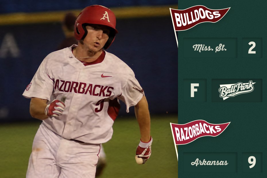 RazorbackBSB's tweet photo. SEMIFINAL BOUND!!

The Hogs are headed to their 2nd #SECTourney semifinal in 4 years where they'll face Florida tomorrow afternoon! #WoooPig https://t.co/q07JzhSupJ