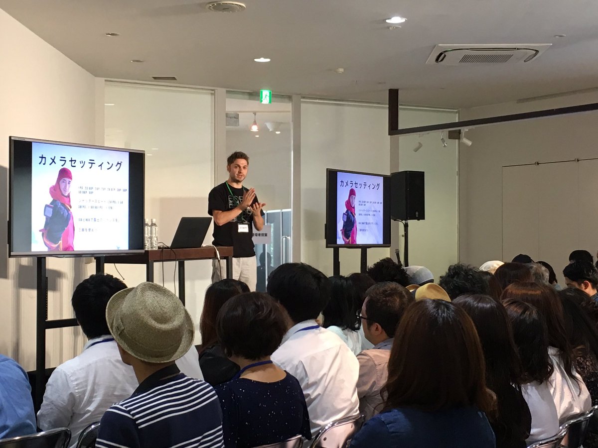 gettyimagesJPN's tweet photo. #iStockalypse Tokyo始まりました!
午前中は、参加者お1人ずつの写真撮影後、iStockalypse、iStockについてのトークショーを行いました。
午後は13:30から撮影ワークショップが始まります!📷
https://t.co/ESEjE6MSqq https://t.co/sTNp8CUD8T