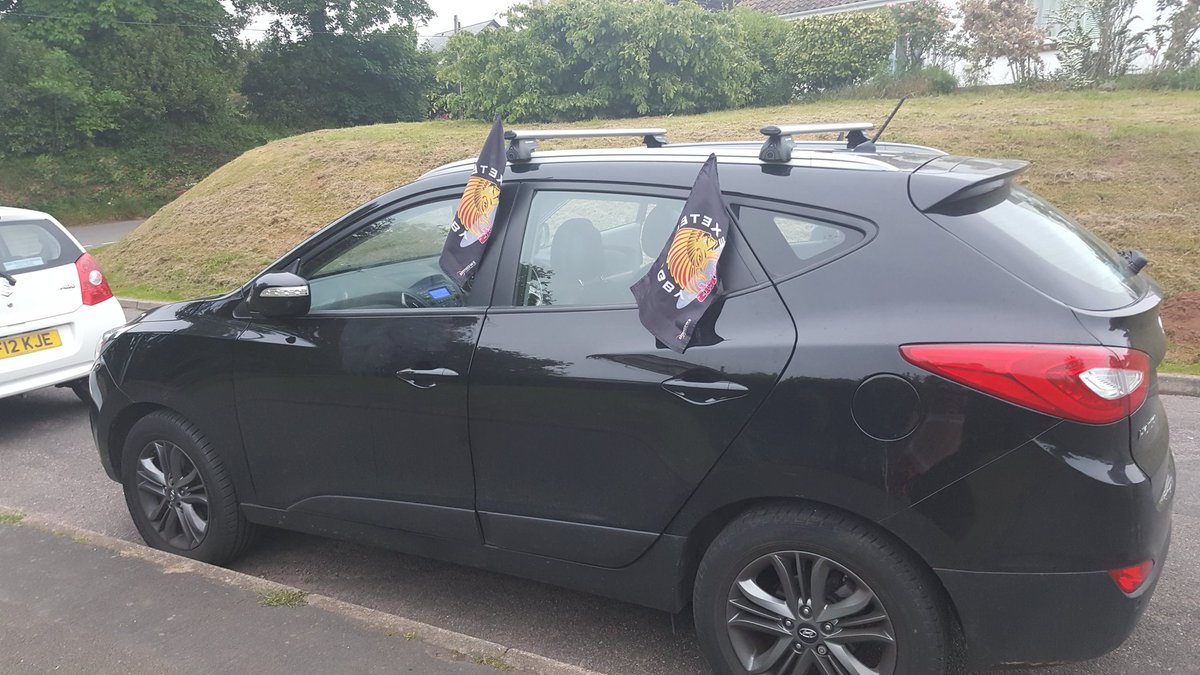 Tribe on route to twickers #excited# come on chiefs