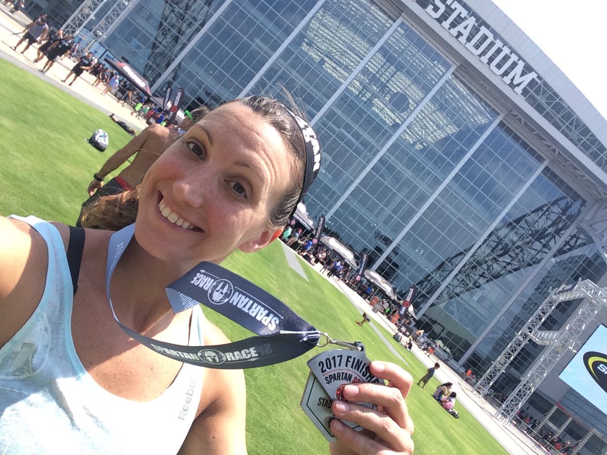 AROO!  Spartan Race Stadium 2017.  #SpartanUp #bearcrawls #holystairsbatman