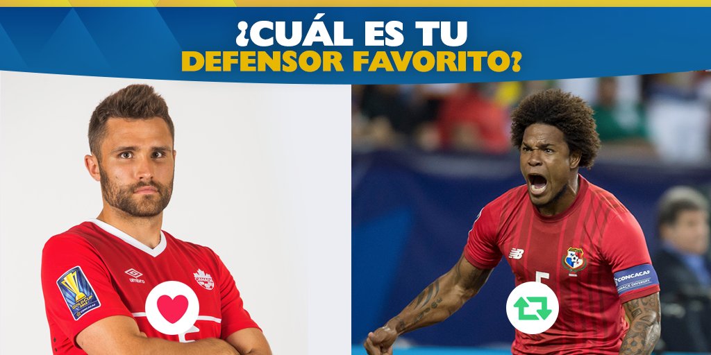 ¿A quién eligirías para tu equipo? RT para <a href="/romantorres05/">Román Torres</a> o Me Gusta para Adam Straith #CopaOro2017 <a href="/fepafut/">FEPAFUT</a> <a href="/CanadaSoccerEN/">Canada Soccer</a>