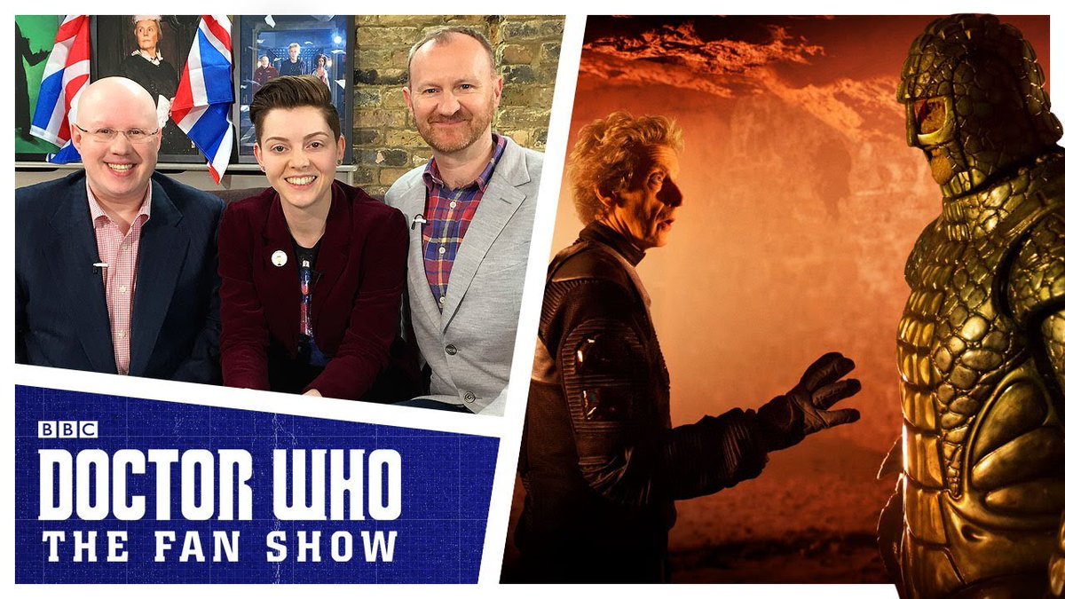 Combomblog's tweet photo. #MattLucas and #MarkGatiss - The #Aftershow - Doctor Who: The #FanShow https://t.co/5kn1yKUOqo #doctorwho https://t.co/qgiD6aEFwD