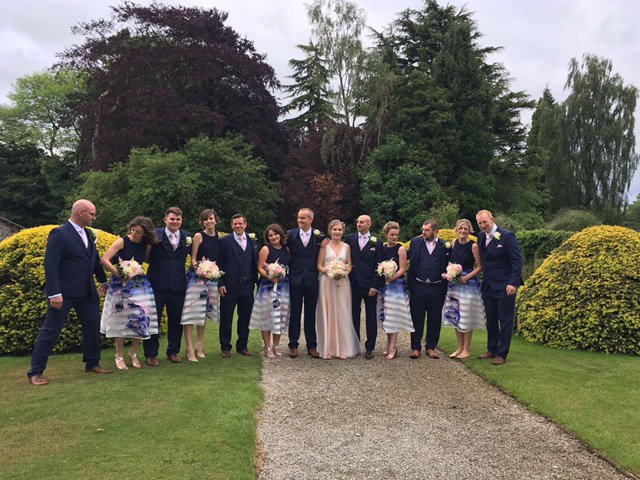 And the happy wedding <a href="/TissingtonHall/">Tissington Hall</a> today of Abi &amp; Dan <a href="/topmarquestwitt/">Top Marques (UK)LTD</a> <a href="/RedOliveChefs/">RedOlive</a> <a href="/vpdd/">Visit Peak District & Derbyshire</a>