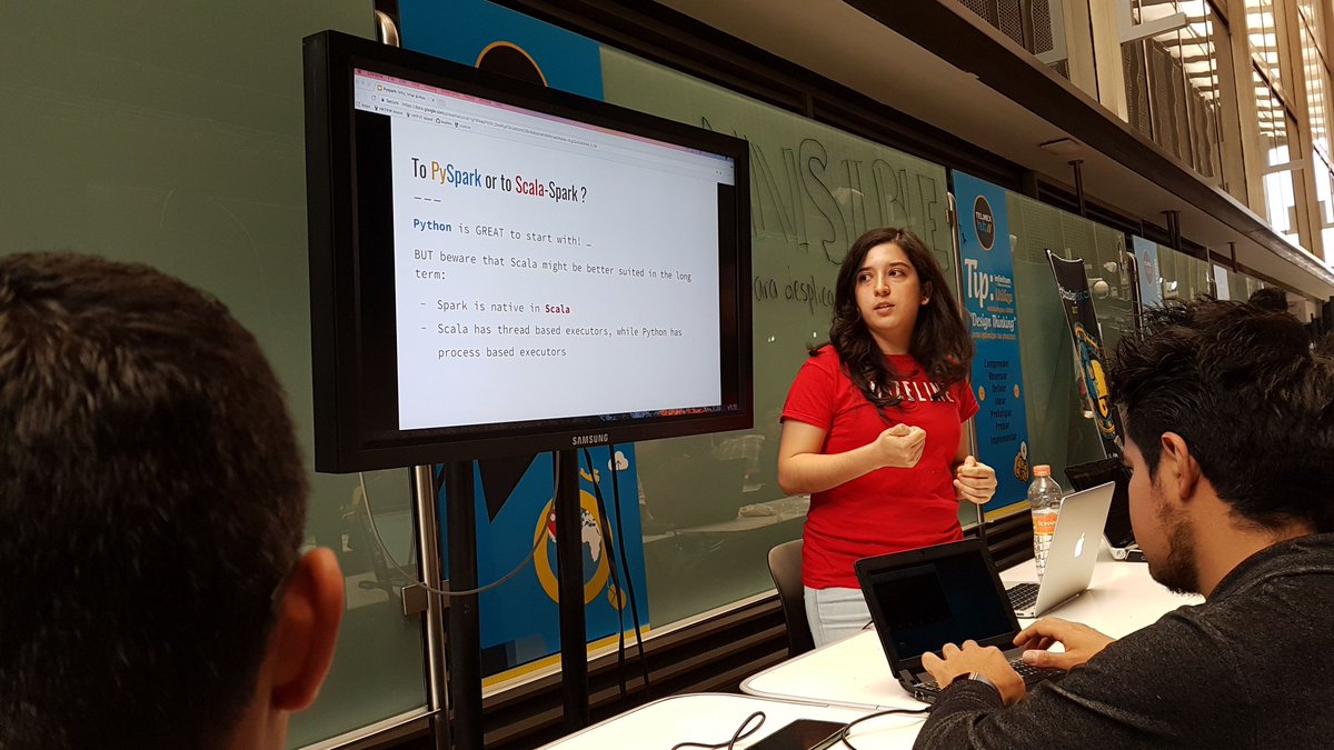 alsotoes's tweet image. Pyspark con @taniaesmit #PythonDayMexico