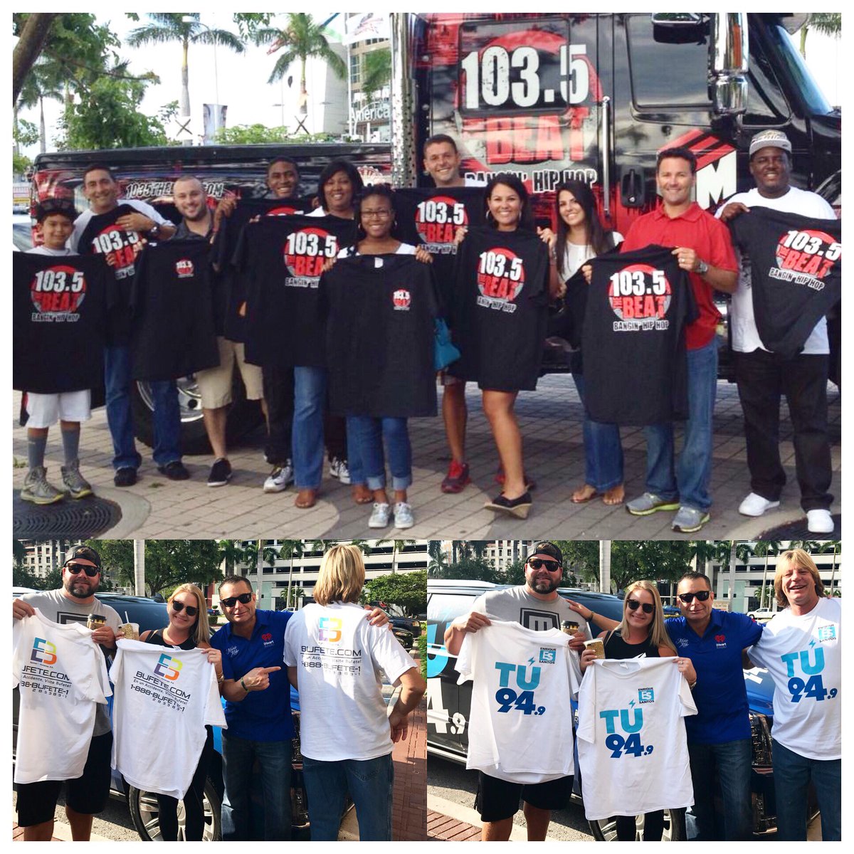 #Miami #MiamiBeach #PromotingtheFuture for #1035theBeat #TU949 #MobileMike #iHeartMedia #iHeartRadio #iHeartSummer17 Thank you #Bufete