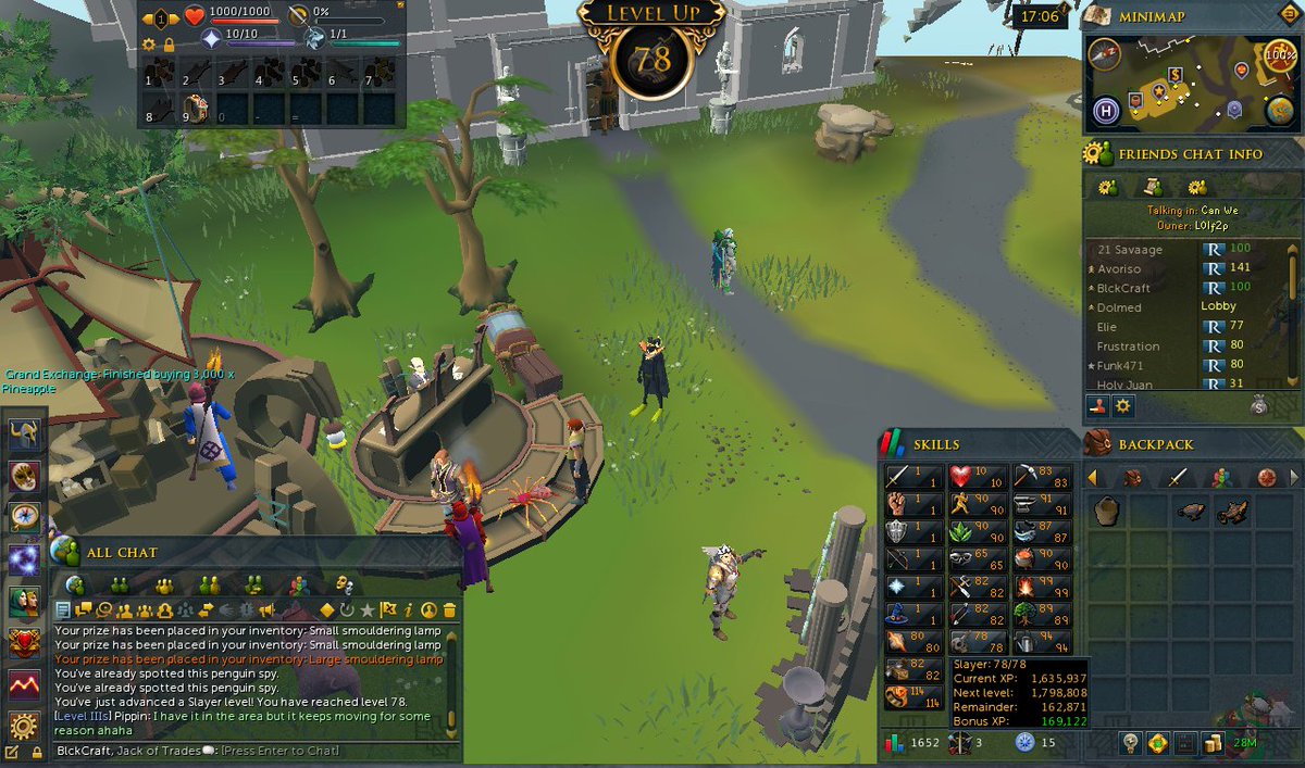 RsBlckCraft's tweet photo. 78 slayer :) #leveliiis #rsblckcraft #skiller #level3 #slayerskill @RsBlckCraft https://t.co/I9owssJQG0