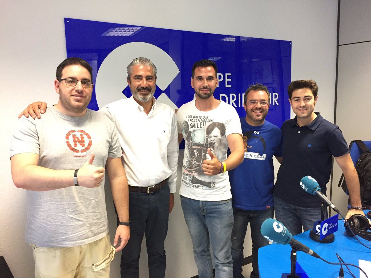 Gracias a los amigos de @AutoFmCope por recibirnos en su estudio